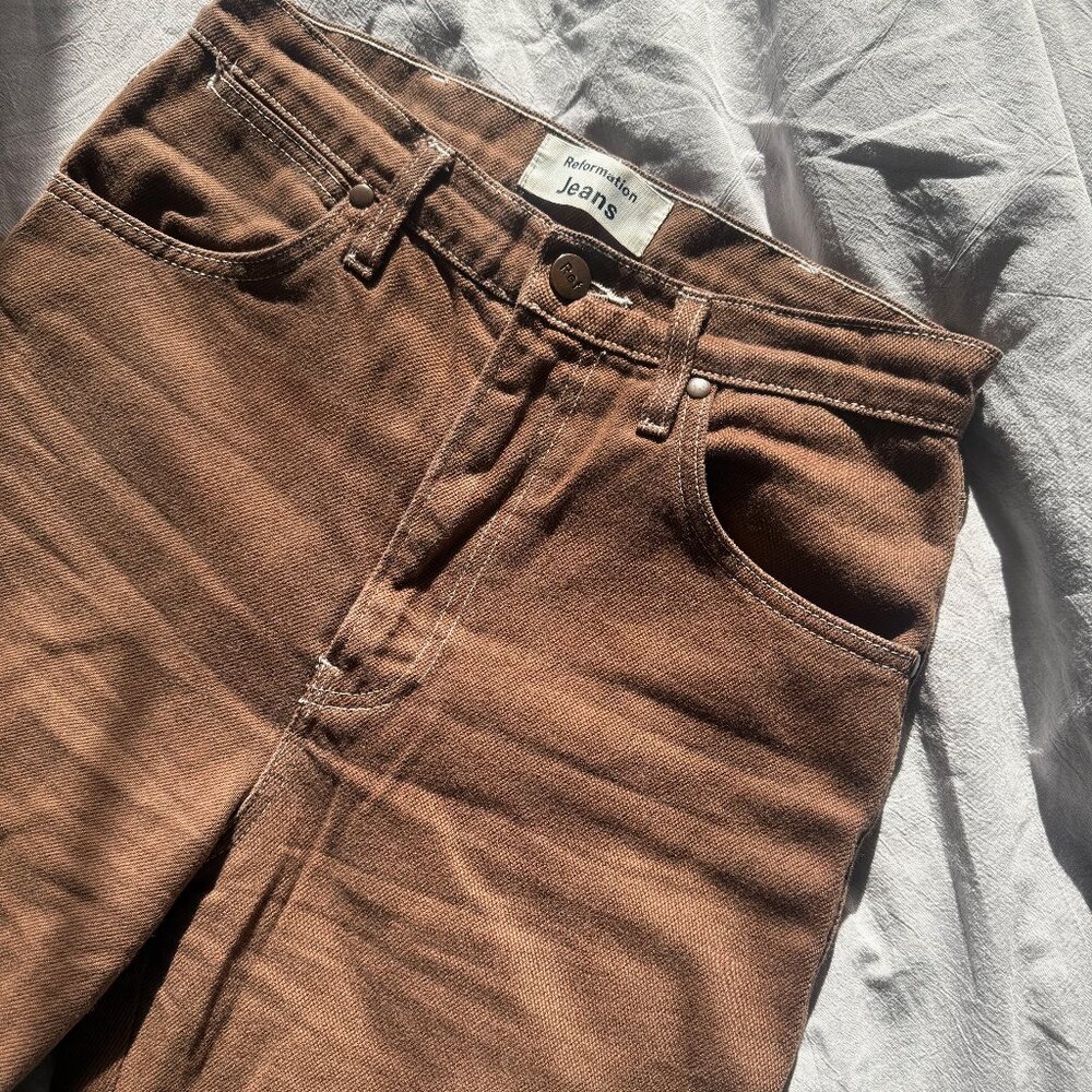 Reformation Cowboy Straight Leg Jeans